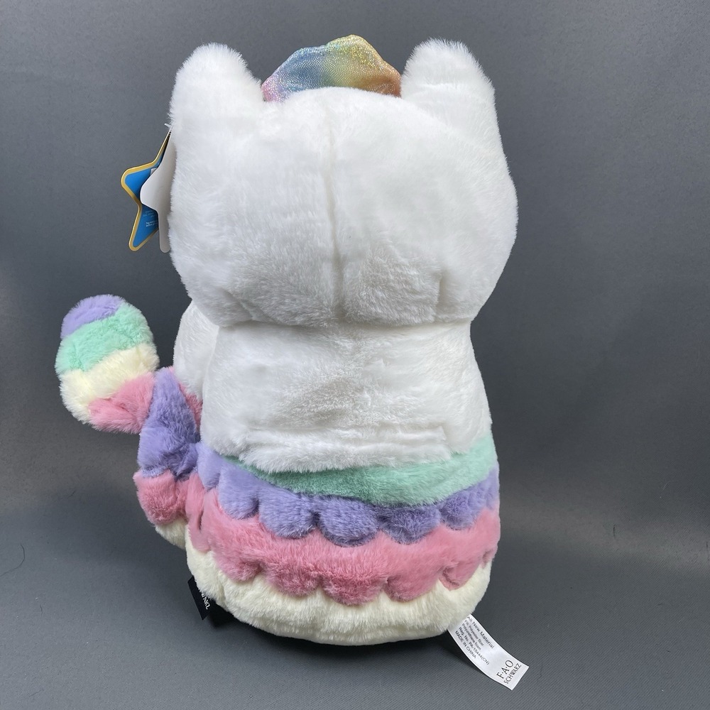 FAO Schwarz Glow Brights Meowmaid Mermaid Cat Plush Lights & Sounds NWT , VIDEO - Picture 14 of 16